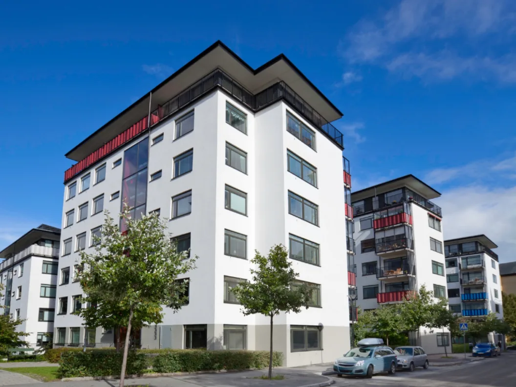 Residential building with rental flats